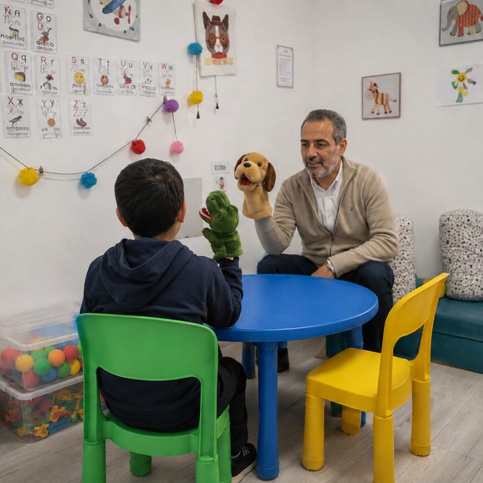 Juego simbólico en sesión