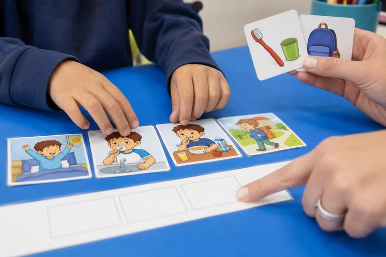Secuencias temporales con tarjetas