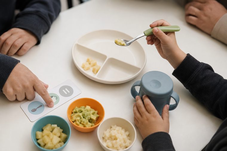 Texturas y utensilios en alimentación